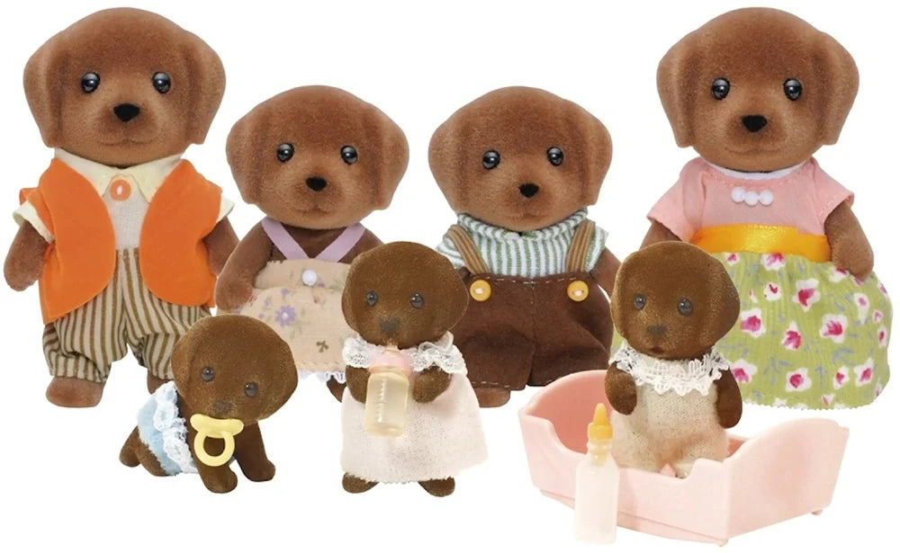 Chocolate lab calico store critters