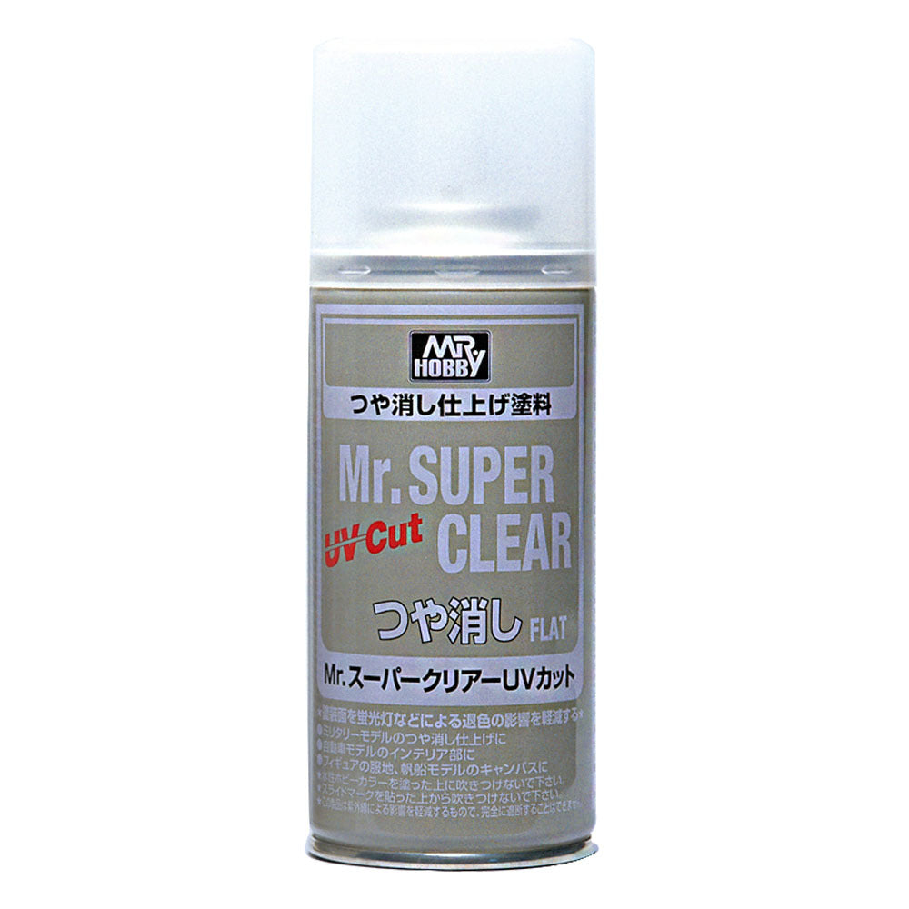 Mr Super Clear UV Cut Flat 170ml Spray