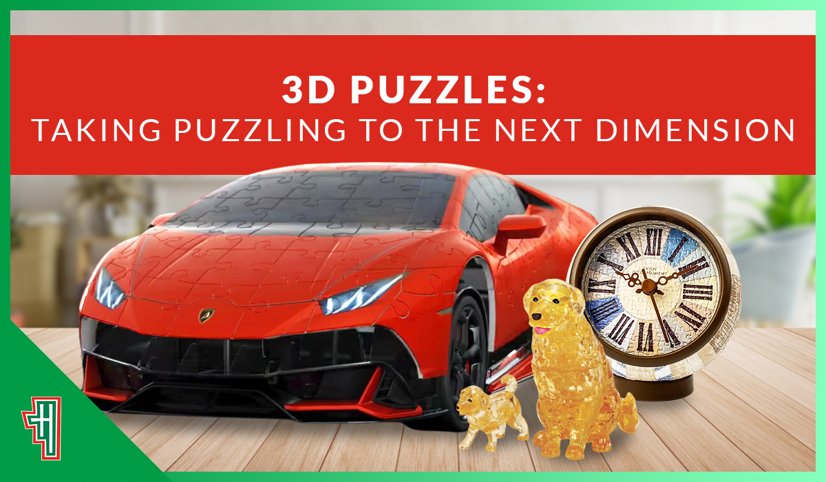 3D Puzzles: Taking Puzzling to the Next Dimension