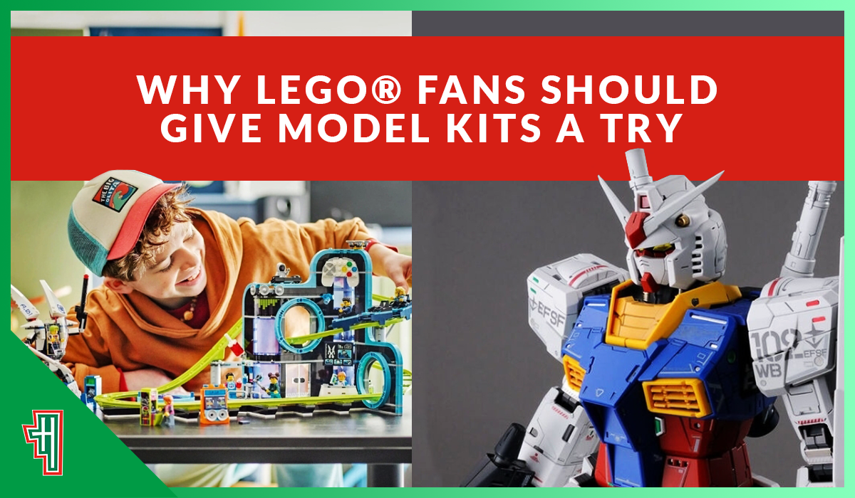 Why LEGO Fans Should Give Model Kits a Try