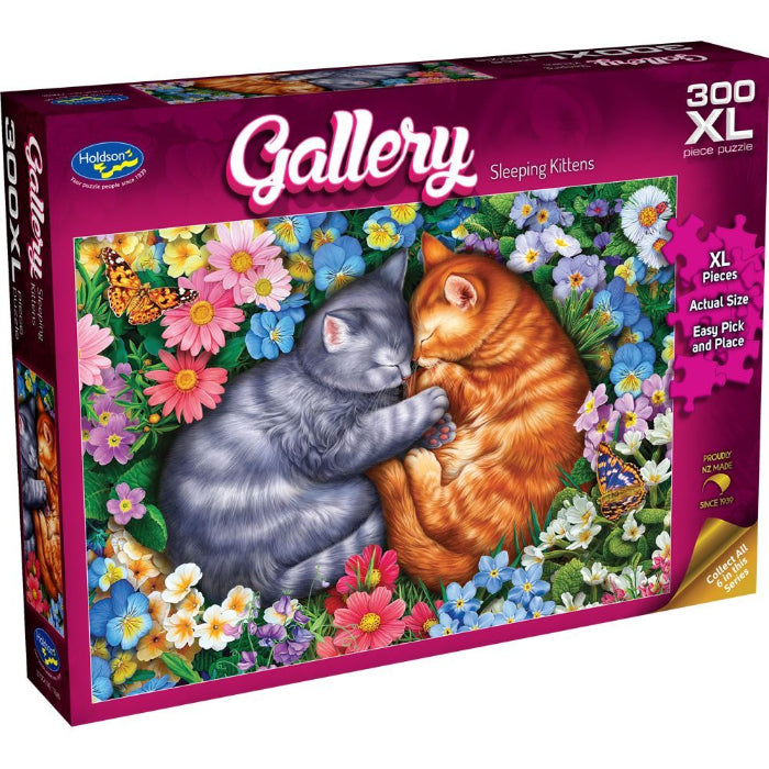 image1_300pc XL Gallery 10 Kittens Jigsaw Puzzle