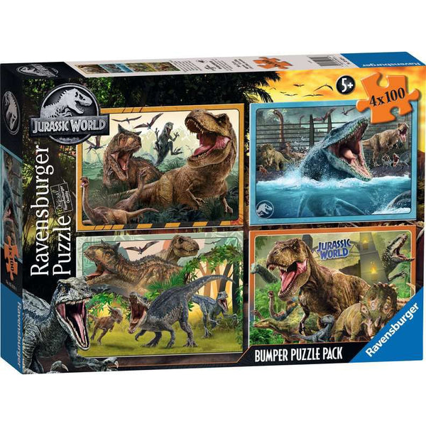 4x100pc Welcome to Jurassic World Puzzle