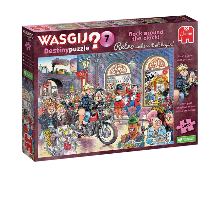 image1_1000pc Wasgij? Retro Destiny 7 - Rock around the clock! Puzzle