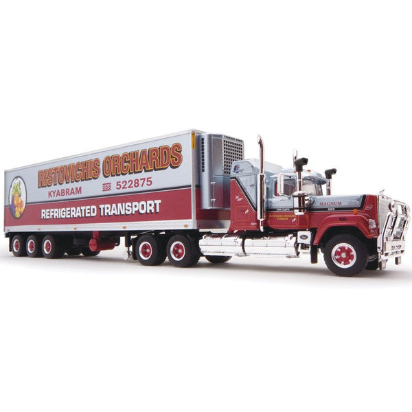 1/64 Freight Semi - Refrigerated Features Prime Mover & Trailer