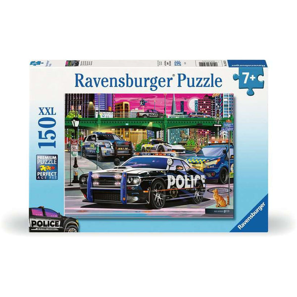 150pc Police on Patrol Jigsaw Puzzle