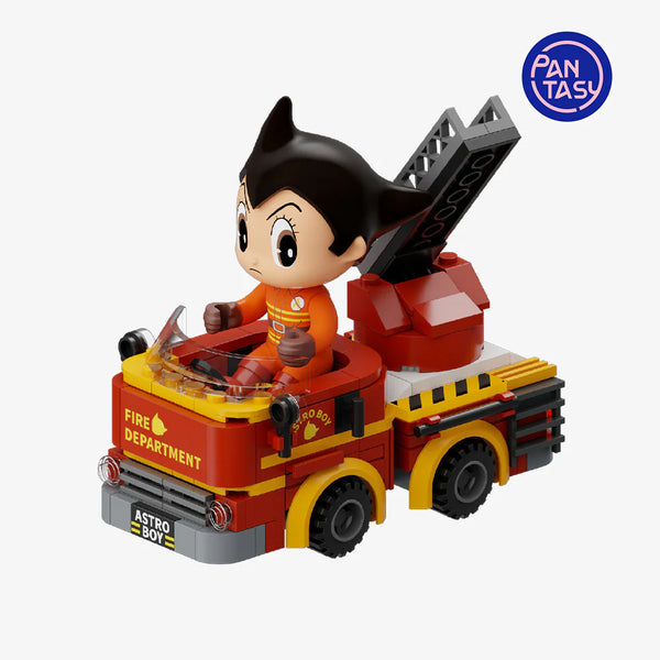 184pc Astro Boy in Fire Engine Construction Set