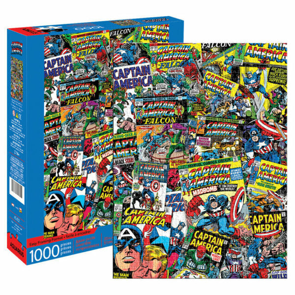 1000pc Marvel Captain America Collage