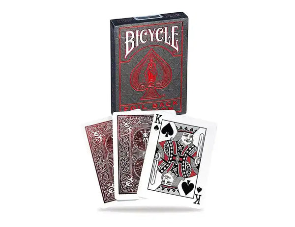 Poker Crimson Metallic Card