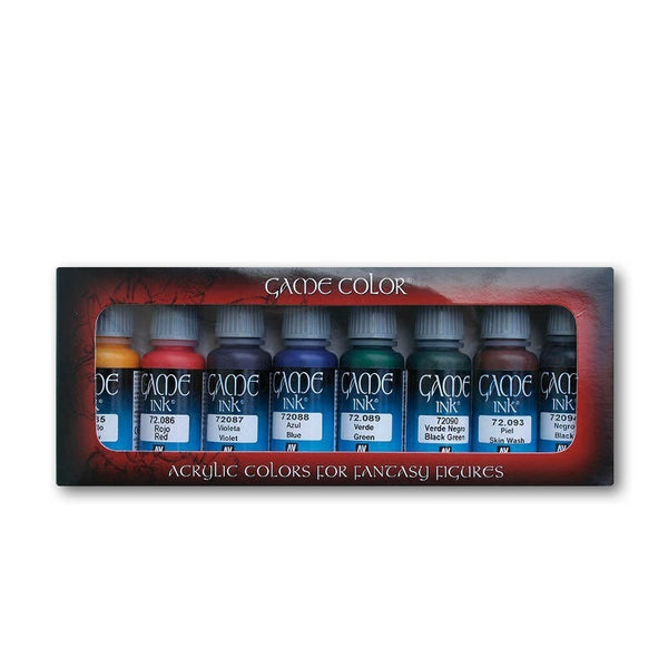 72296 Game Colour Game Ink 8 Colour Set Acrylic Paint