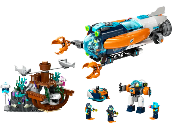 Deep-Sea Explorer Submarine