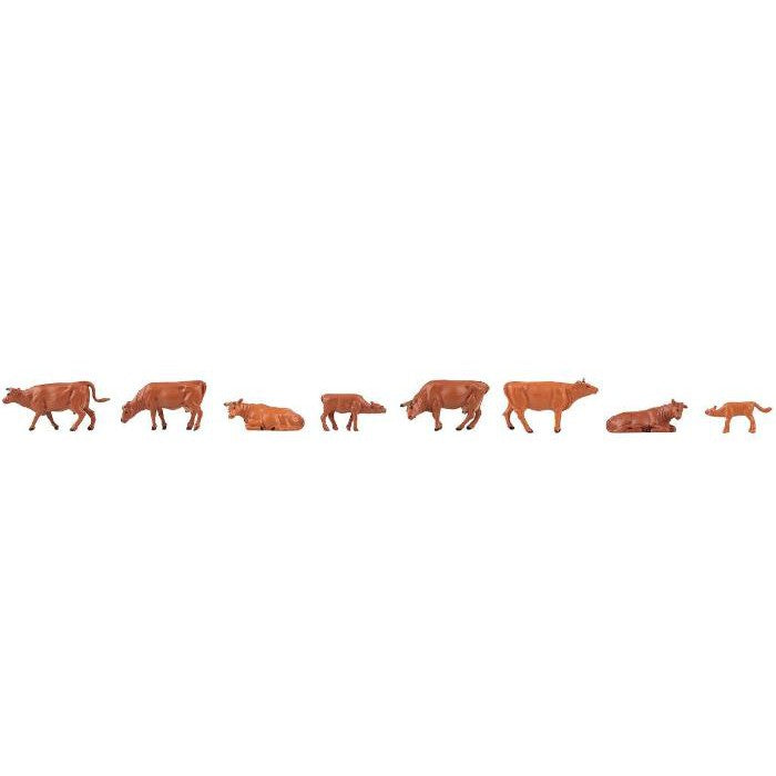 HO 8 Brown Cows