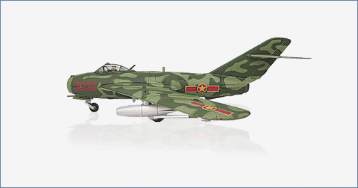 1/72 MIG17F Fresco C 3020 flown by Le Hai 923rd Yeh The Fighter Rgt. 14 June 1968