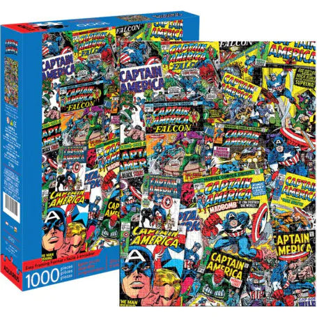 1000pc Marvel Captain America Collage