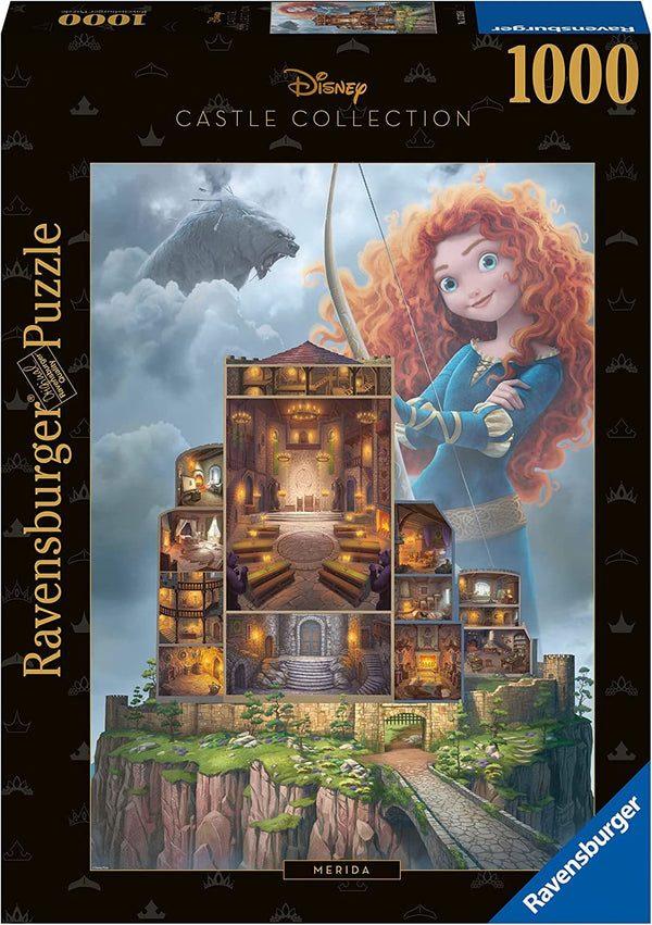 1000pc Disney Castles: Merida Puzzle