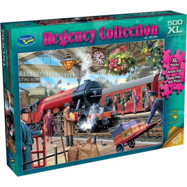 image1_500pc XL Regency All Aboard Jigsaw Puzzle