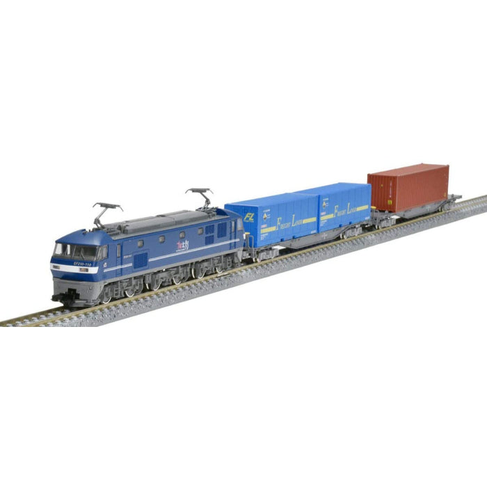 image1_N EF210 Container Train Set 3Cars