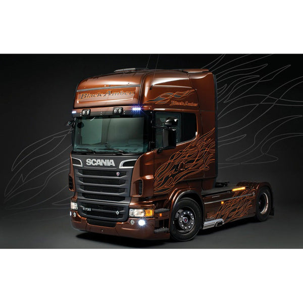 1/24 Scania R730 Black Amber