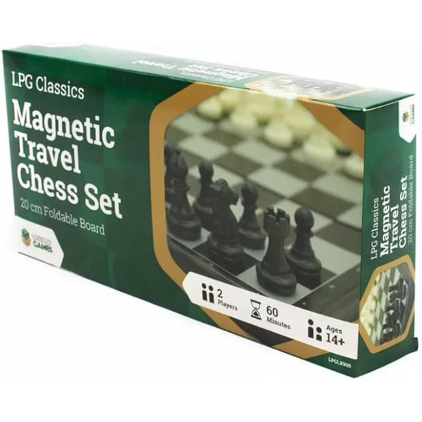 image2_Plastic Magnetic Travel Chess Set - 20cm Foldable Board