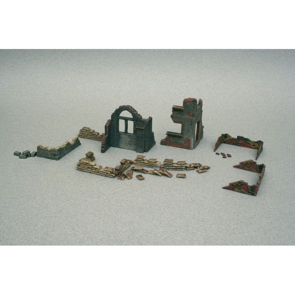 1/72 WWII - Walls And Ruins