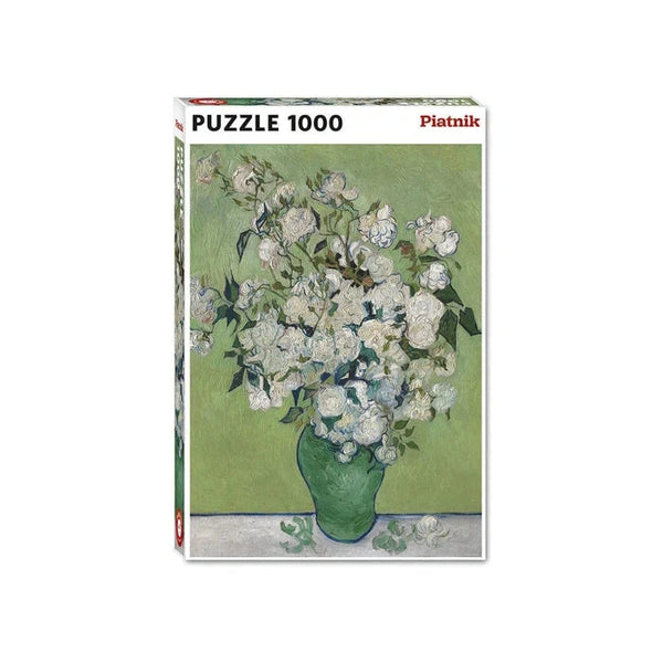 1000pc Van Gogh Vase Withered Roses Jigsaw Puzzle