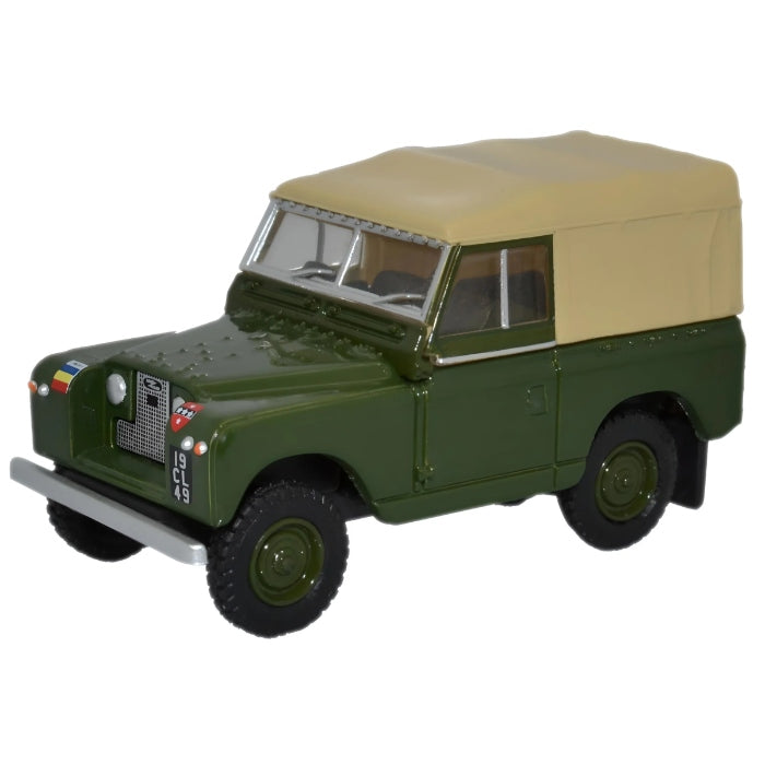 1/76 Land Rover Series II SWB Canvas Reme