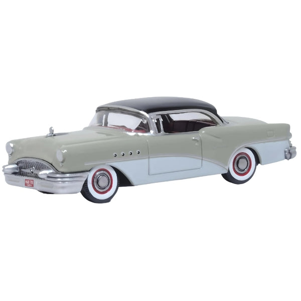 1/87 Buick Century 1955 Carlsbad Black/Windsor Grey/Dover White