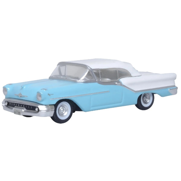 1/87 Oldsmobile 88 Convertible 1957 Banff Blue/Alcan White