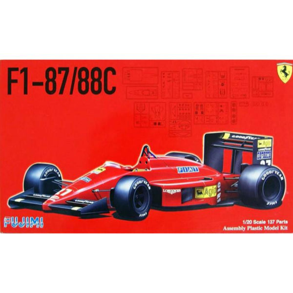 1/20 Ferrari F1-87/88C (GP-6) Plastic Model Kit