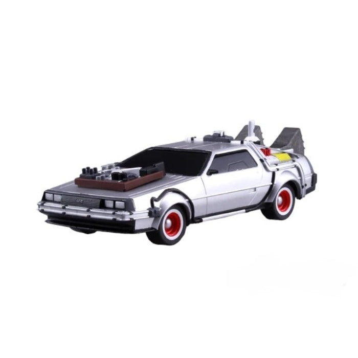 BACK TO THE FUTURE 1/43 Pullback DELOREAN from PART 3 and Rail road