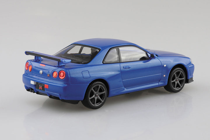 1/32 SNAP NISSAN R34 SKYLINE GTR (Bayside Blue)