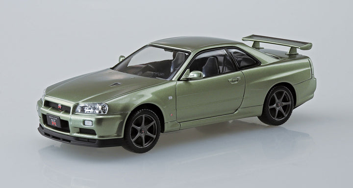 1/32 SNAP NISSAN R34 SKYLINE GTR Nur (Millenium Jade)