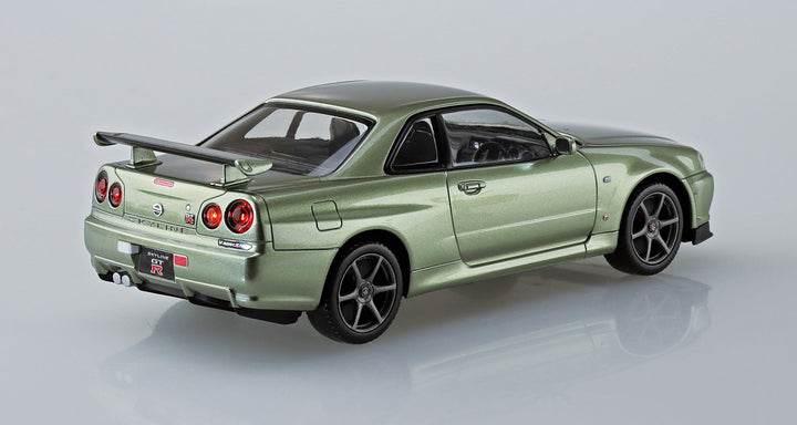 1/32 SNAP NISSAN R34 SKYLINE GTR Nur (Millenium Jade)