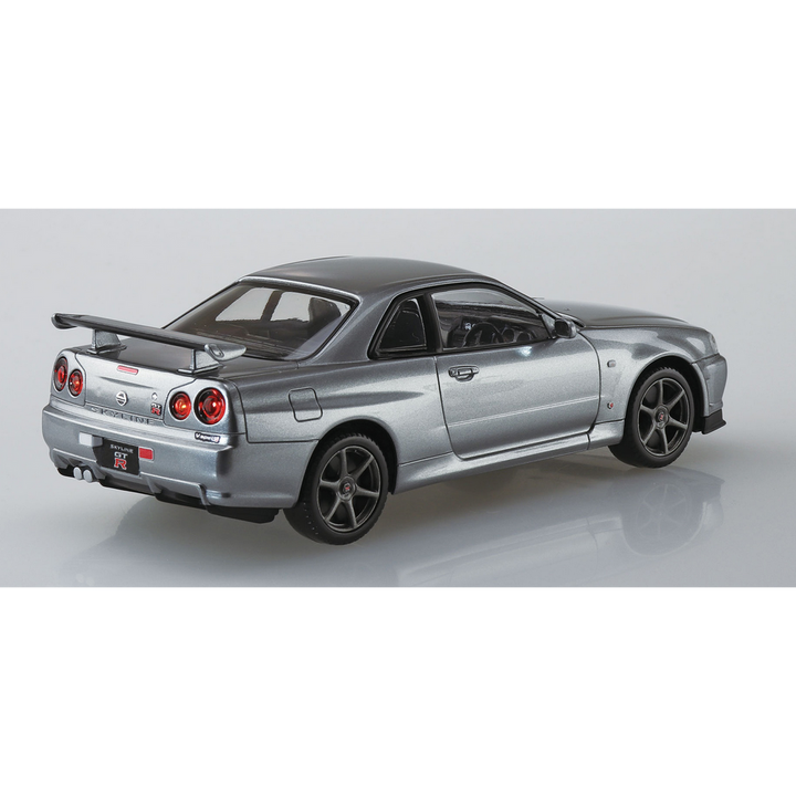 1/32 SNAP NISSAN R34 SKYLINE GTR Nur (Sparkling Silver)