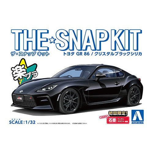 1/32 SNAP TOYOTA GR 86 (Crystal Black Silica)