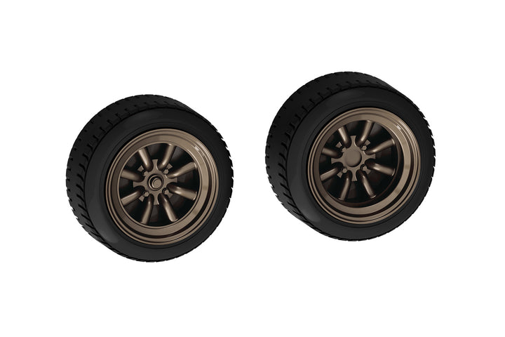 1/32 SNAP NISSAN S30 FAIRLADY Z CUSTOM WHEEL (Safari Brown)