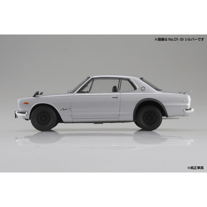 image2_1/24 Snap KPGC10 Skyline HT 2000 GT-R 1971 White