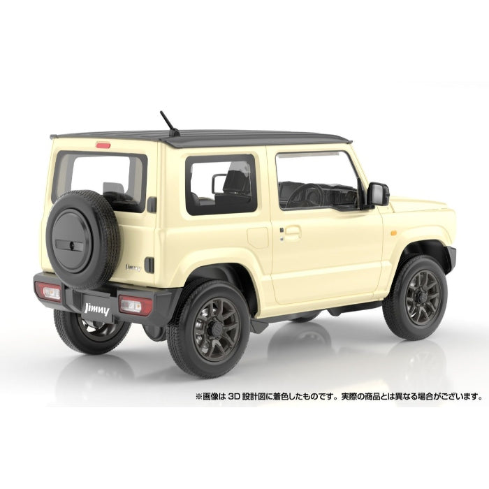 1/24 Snap JB64 Jimny 2018 Chiffon Ivory Metallic