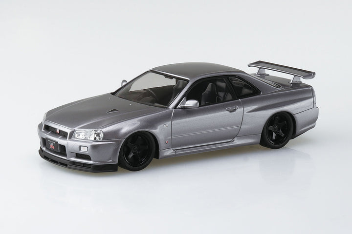 1/32 Nissan R34 Skyline GT-R Custom Wheel (Athlete Silver)_2