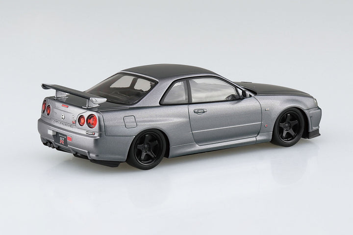 1/32 Nissan R34 Skyline GT-R Custom Wheel (Athlete Silver)_3