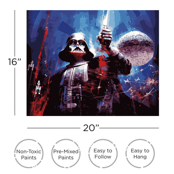 Star Wars Darth Vadar Art by Numbers