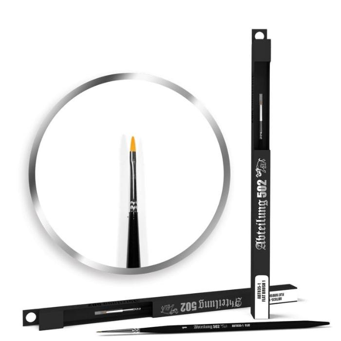 Abteilung 502 Deluxe Brushes - Flat Brush 1