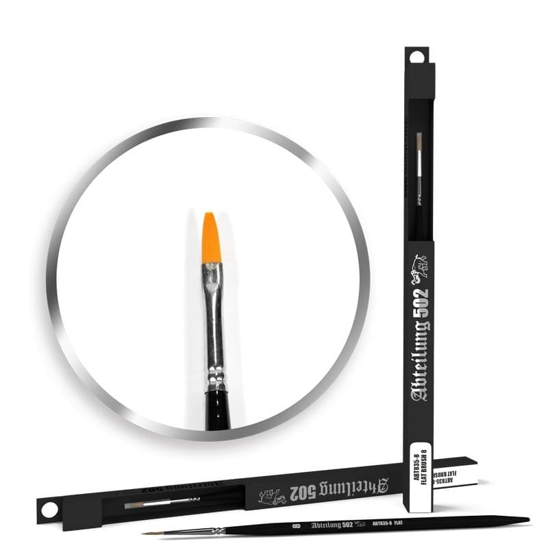 Abteilung 502 Deluxe Brushes - Flat Brush 8