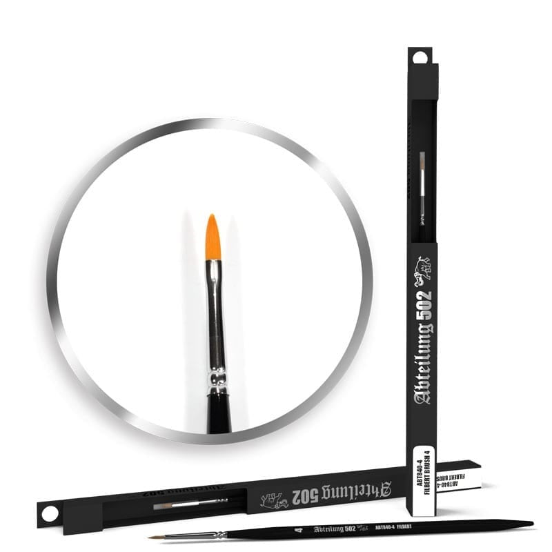 Abteilung 502 Deluxe Brushes - Filbert Brush 4