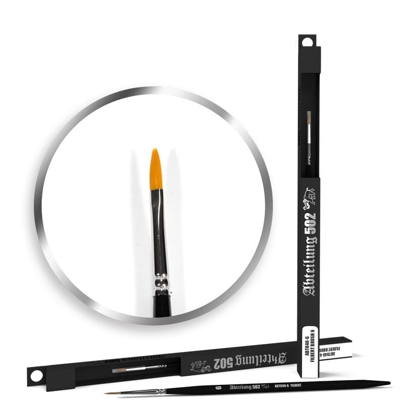 Abteilung 502 Deluxe Brushes - Filbert Brush 6