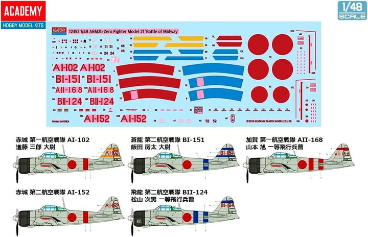 1/48 A6M2B Zero Fighter Model 21 ''Battle of Midway''_10