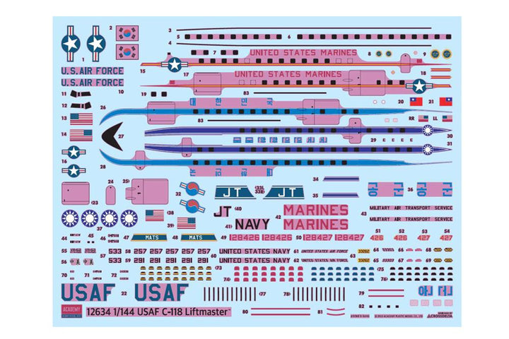 1/144 Douglas C-118 Liftmaster USAF_2