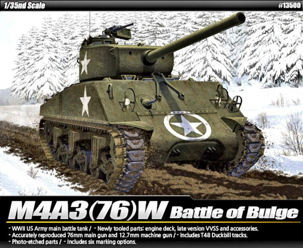 1/35 M4A3 (76) W ''Battle of Bulge''_1