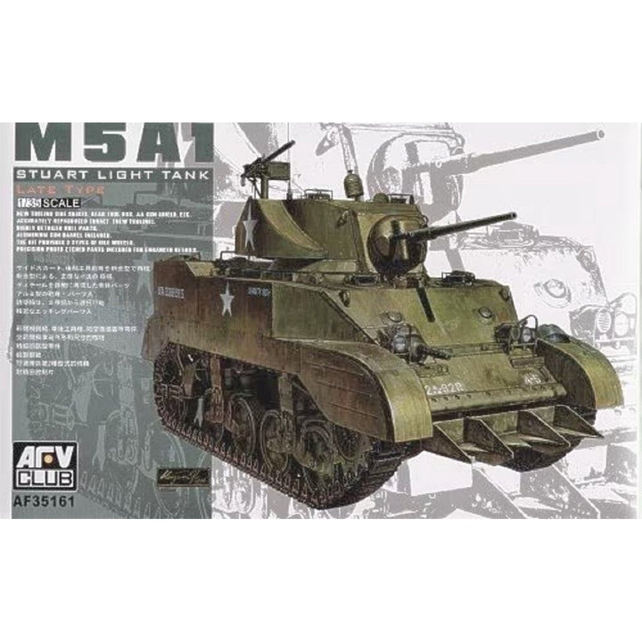 image1_1/35 M5A1 Stuart Light Tank - Late Type Plastic Model Kit