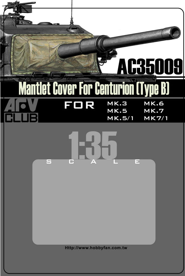 1/35 Mantlet Cover For Centurion (Type B)