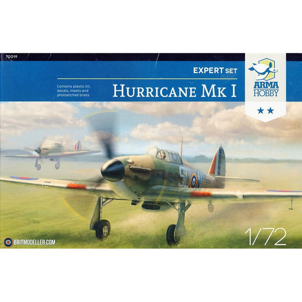 1/72 Hurricane Mk I Expert Set Plastic Model Kit